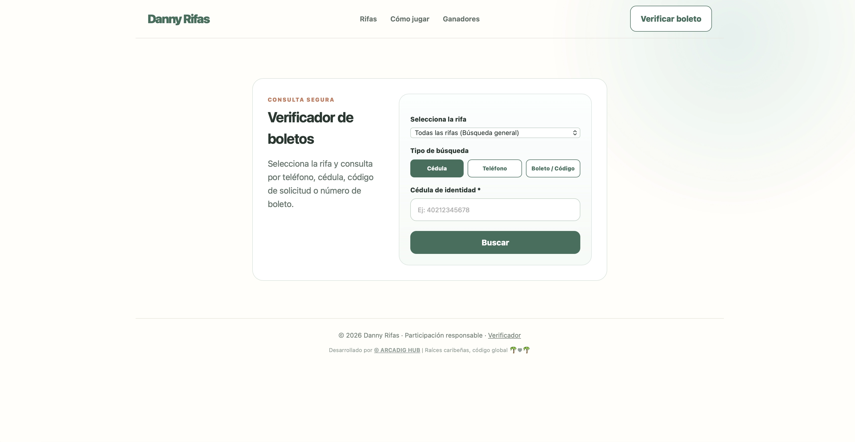 Sorteado / Dani Rifas